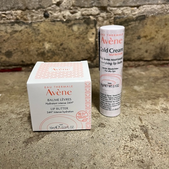 Avène Makeup Nwt Lot Of Avne Lip Balm And Cold Cream Nutrition
